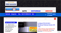 Desktop Screenshot of faw-autoteile.com